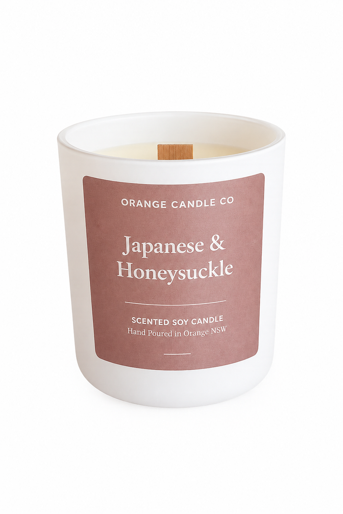 Japanese Honeysuckle 280g Candle