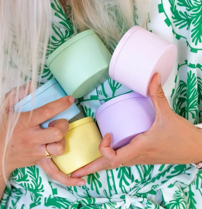 Pastel Candle Tins