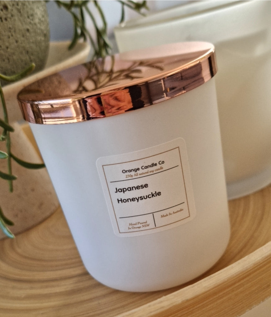 Limited edition Rose Gold Candle